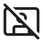 Video Person Off SVG Icon